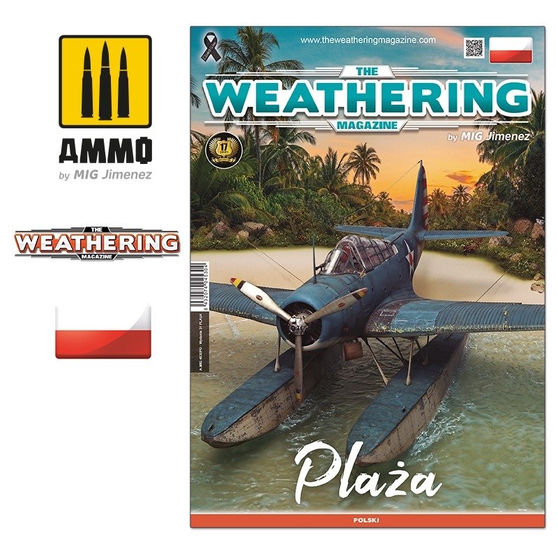 AMMO de Mig Jimenez 4530PL Le magazine Weathering 31 - PLAGE (polonais)