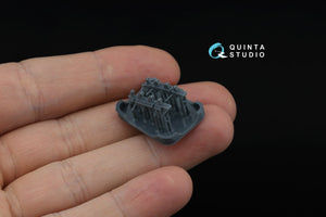 Quinta Studio QT72011 Yak-1 Exhaust pipes (Zvezda) 1/72 – imagen 4