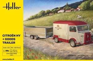 Heller 50331 Citroën HY + Remorque de marchandises 1/24 – image 2