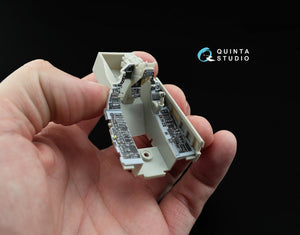 Quinta Studio QDS-32003 F-16C 3D-Printed &amp;amp; coloured Interior on decal paper ( Tamiya ) (small version) 1/32 – imagen 6