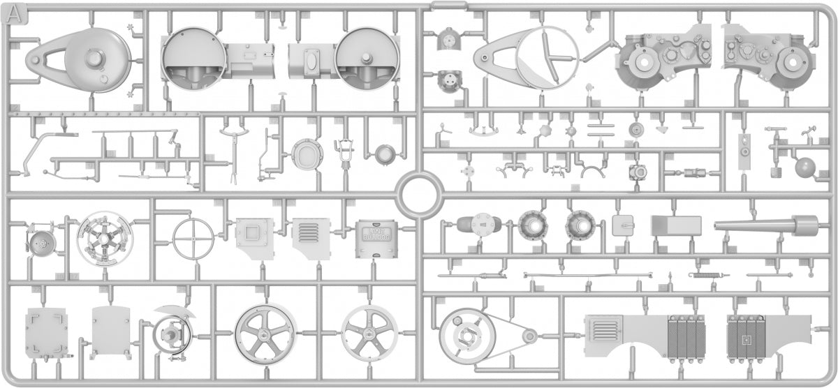 MiniArt 24005 GERMAN INDUSTRIAL TRACTOR D8511 MOD. 1936 1/24 – imagen 8