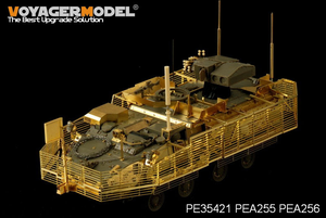 Modèle Voyager PEA256 Dispositif anti-IED Rhino de la famille Stryker américaine moderne/VHF/UHF (GP) 1/35  – image 5