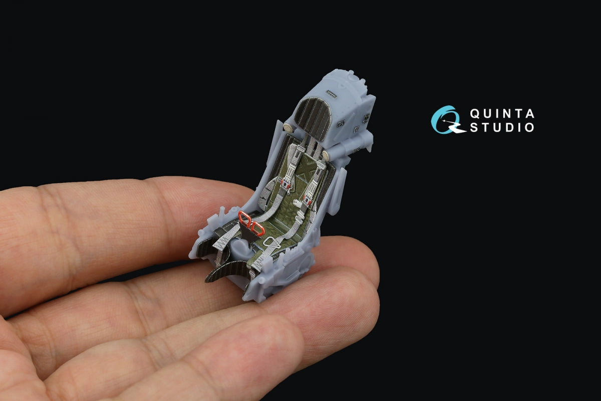 Quinta Studio QR+32038 K-36DM Series2 (early) ejection seat (for MiG-29, MiG-31, Su-27, Su-33 aircraft until 2007) (All kits) 1/32 – imagen 7
