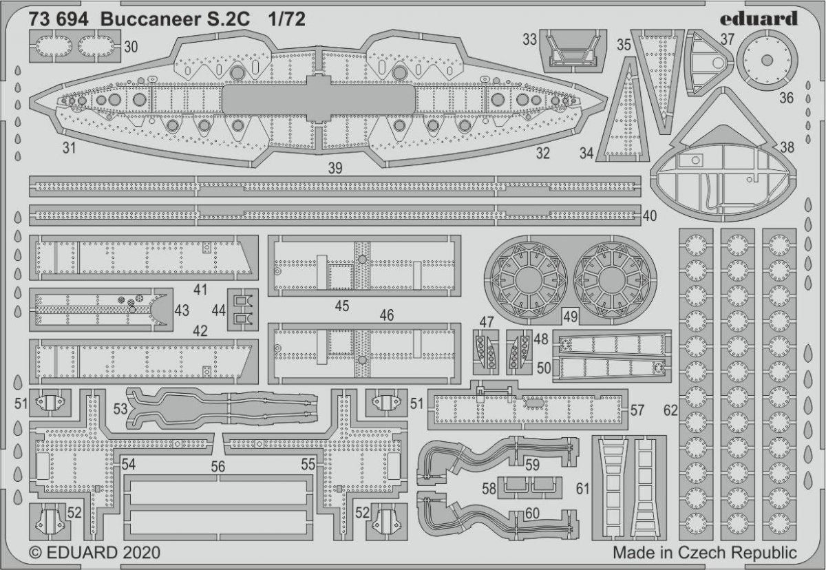 Eduard 73694 Buccaneer S.2C 1/72 AIRFIX – Bild 2