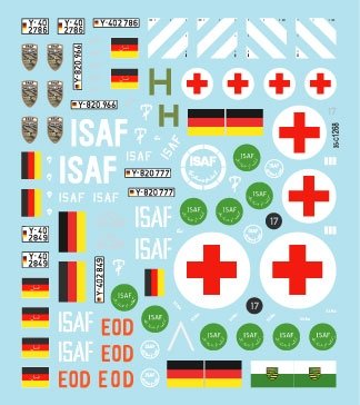 Star Decals 35-C1268 Afghani Peace keepers - ISAF 2 1/35 – immagine 2