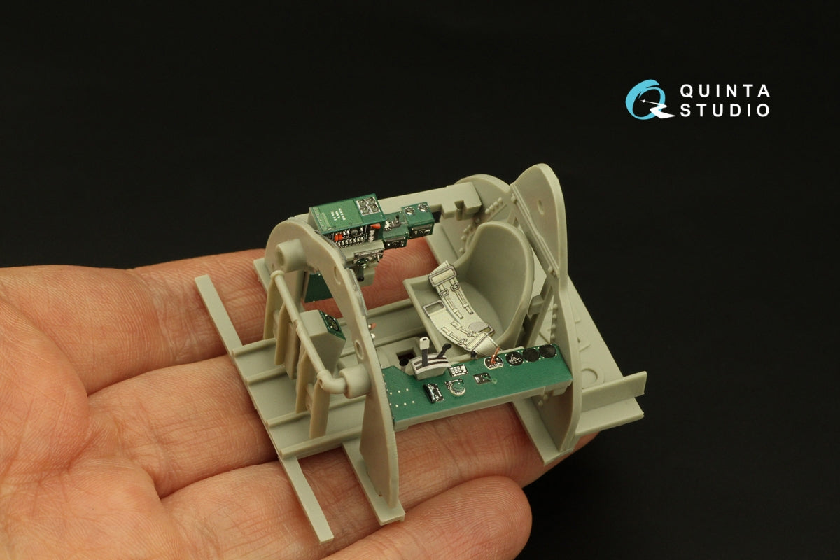 Quinta Studio QD32186 F4F-3 Wildcat 3D-Printed coloured Interior on decal paper (Trumpeter) 1/32 – imagen 8