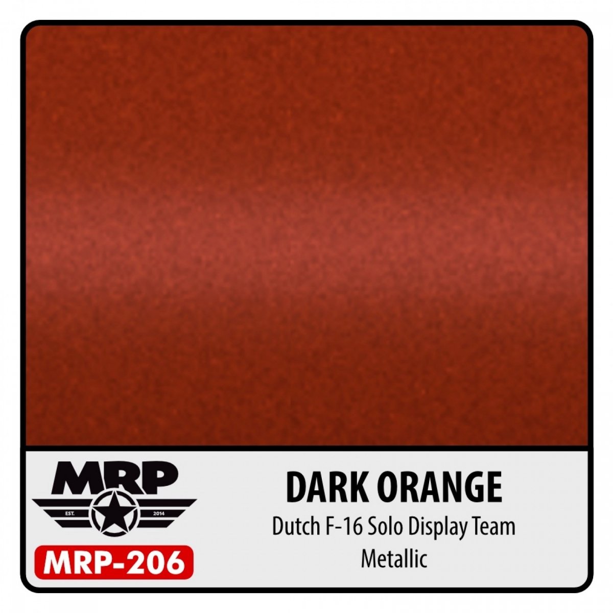 Peinture MR. Paint MRP-206 Orange foncé F-16 30 ml