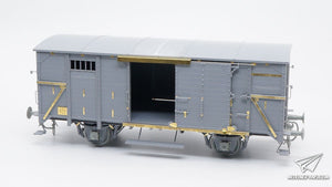 Sabre 35A01 German Railway G10 covered wagon 1/35 – Bild 2