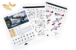 Clear Prop! CP72008 A5M2b Claude early version EXPERT KIT 1/72 – zdjęcie 22