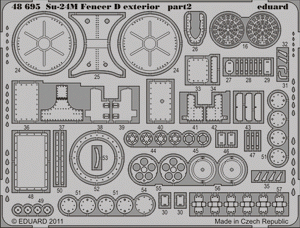 Eduard 48695 Su-24M Fencer D extérieur 1/48 Trumpeter