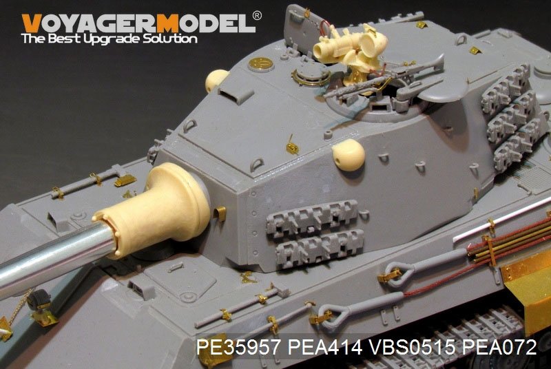 Voyager Model PE35957 WWII German King Tiger (Hensehel Turret) For HOBBYBOSS 84533 1/35 – imagen 12