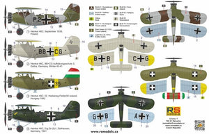 RS Models 92287 Heinkel He-46C - German WWII Reconnaissance Aircraft 1/72 – Bild 2