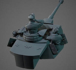 Panzer Art FI35-099 Équipage de tourelle de Panzerjacke allemand (chars PzIII et PzIV) 1/35 – image 2