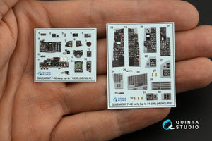 Quinta Studio QDS-48387 F-4E early with slatted wing 3D-Printed &amp;amp; coloured Interior on decal paper (Meng) (Small version) 1/48 – imagen 4