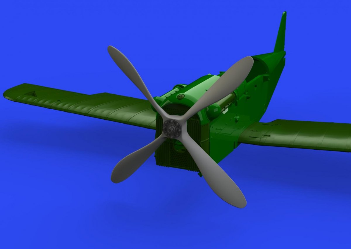 Eduard 648318 SE.5a propeller four-blade EDUARD 1/48 – immagine 2