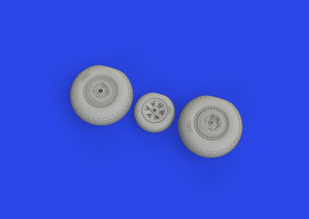 Eduard 6481011 B-26B wheels ICM 1/48 – imagen 5