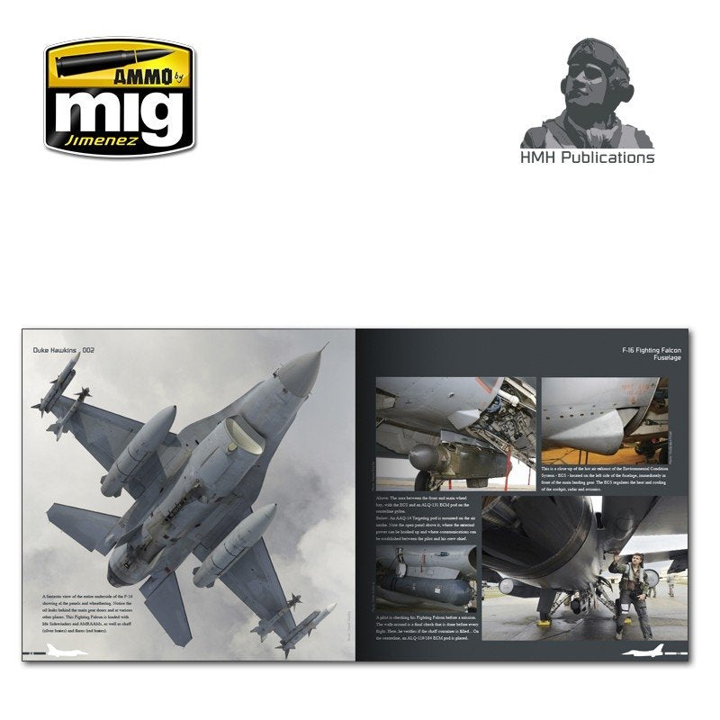 HMH Publications DH-002 Aircraft in Detail: F-16 Fighting Falcon – imagen 2