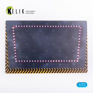 KELIK KS72031 CHARLES DE GAULLE LIFT - BASE - ACRYLIC 3 MM (280 X 180 MM) 1/72 – image 2