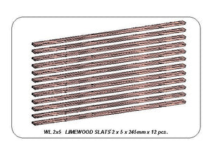 Aber WL2X5 Listwy drewniane z lipy 2x4x245mm x12 szt. – imagen 3