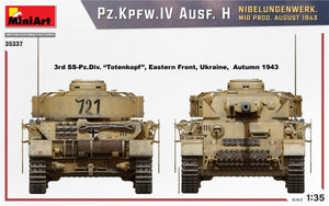 MiniArt 35337 Pz.Kpfw.IV Ausf. H NIBELUNGENWERK. MID PROD. AUGUST 1943 1/35 – zdjęcie 4