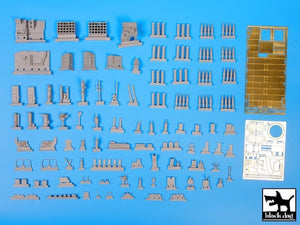 Black Dog T35101 M 109 A2 interier accessories set 1/35 – imagen 6
