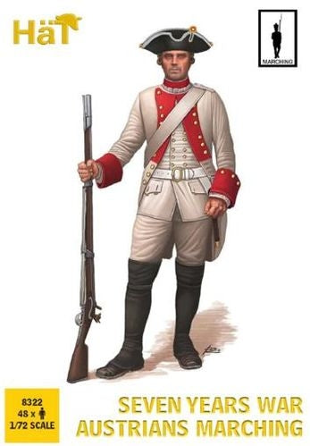 Hat 8322 Seven Years War Austrians Marching 1/72