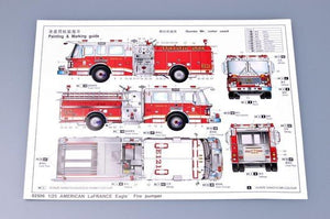 Trumpeter 02506 American LAFRANCE Eagle Fire Pumper 1/25 – Bild 3