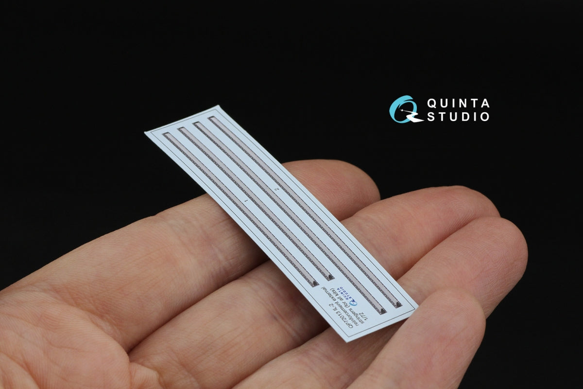 Quinta Studio QP72013 IL-2 (single seater) reinforcement external stringers (All kits) 1/72