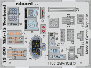 Eduard 73490 MiG-15 Week-end 1/72 EDUARD