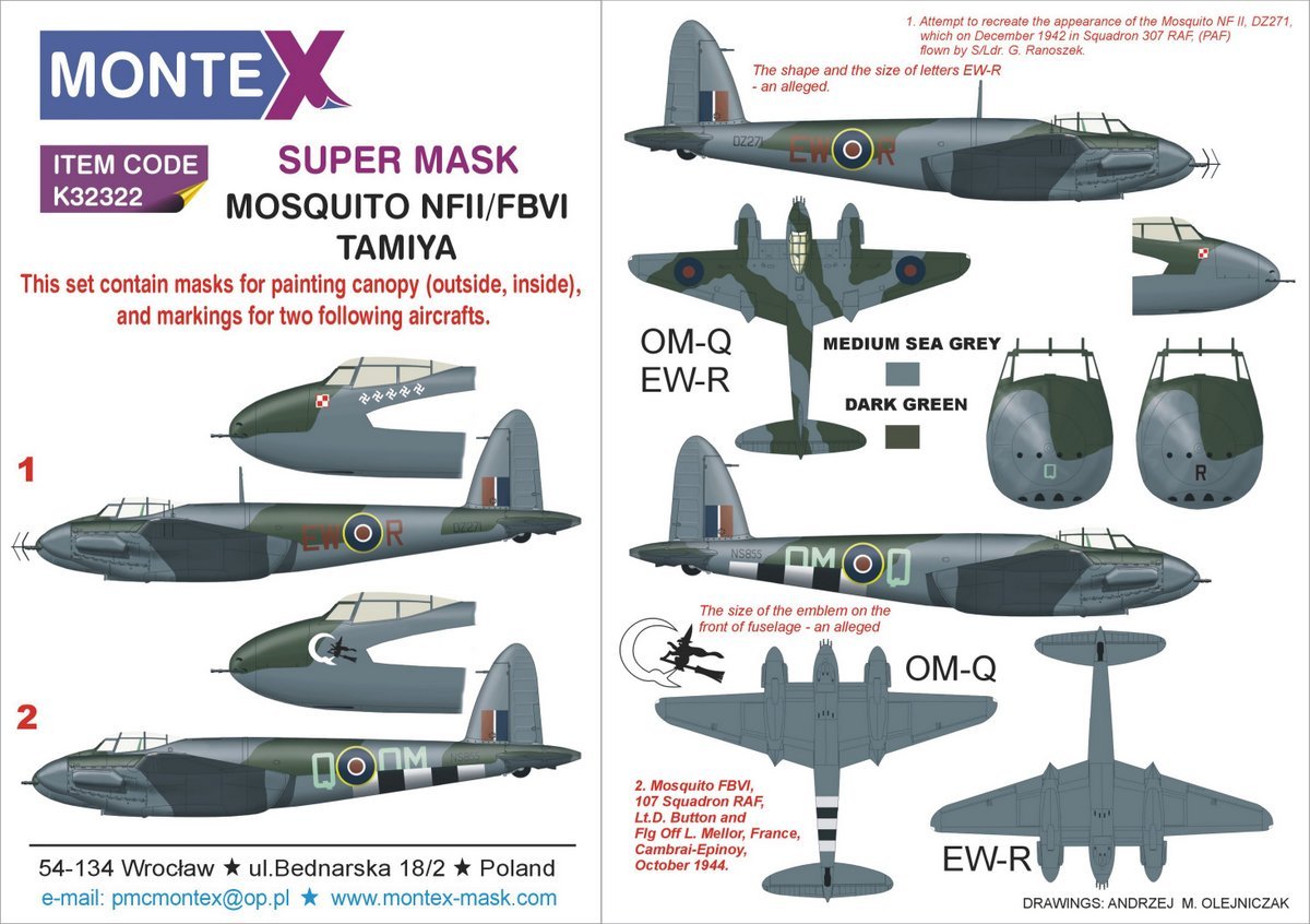Montex K32322 MOSQUITO NFII & FBVI 1/32