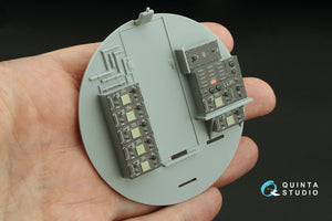 Quinta Studio QD32224 Boeing B-17G Radio operator&amp;#39;s compartment. 3D-Printed coloured Interior on decal paper (HK models) 1/32 – immagine 7