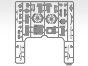 ICM 35415 Gulaschkanone, field kitchen in the AHN truck 1/35 – immagine 2