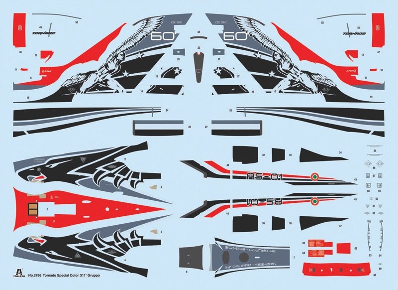 Italeri 2766 TORNADO IDS 60 ANNIV. 311 GV RS 1/48 – imagen 5