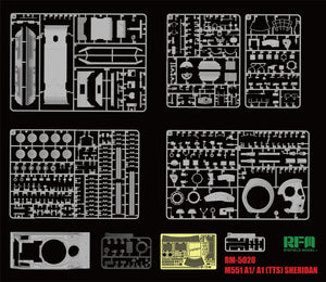 Maquette Rye Field 5020 M551A1/ A1TTS SHERIDAN 1/35 – image 4