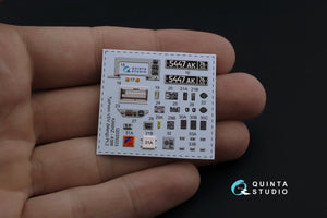 Quinta Studio QD35023 K-4386 Typhoon VDV 3D-Printed &amp;amp; coloured Interior on decal paper (for MENG kit) 1/35 – Bild 3