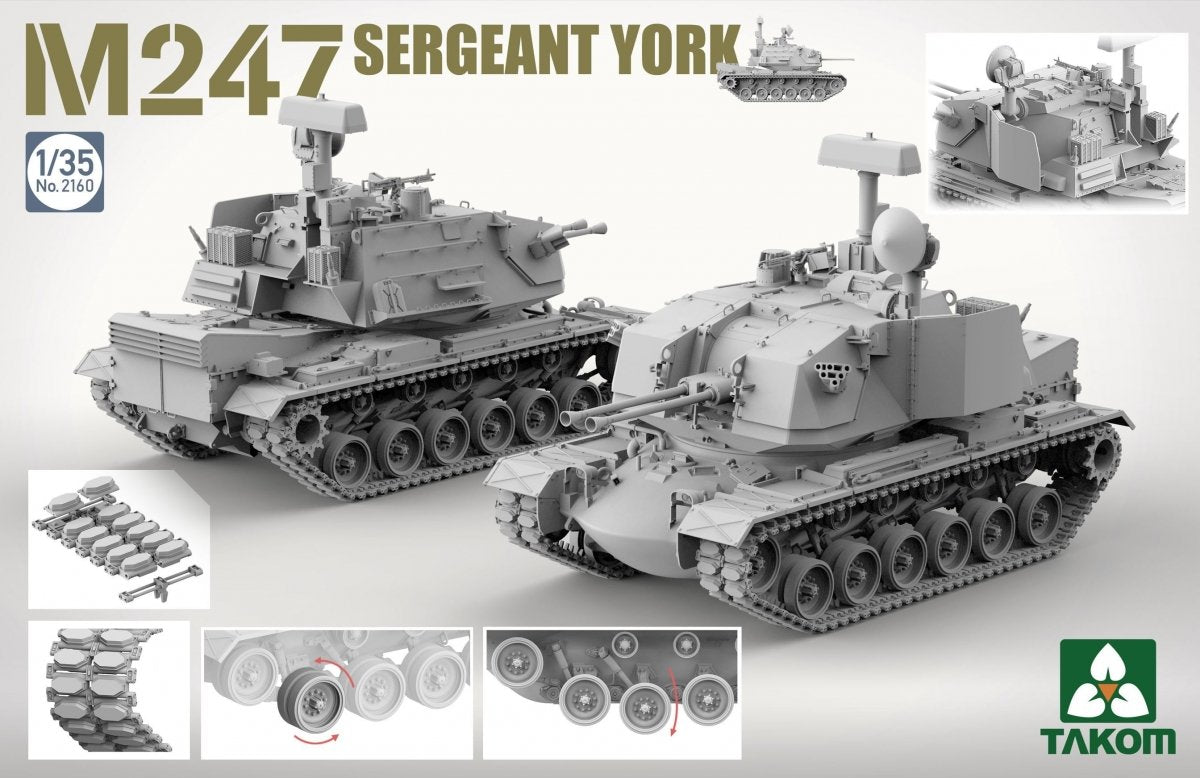 Takom 2160 M247 Sergeant York 1/35 – image 2