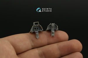 Quinta Studio QDS-48408 F-16D block 50 3D-Printed &amp;amp; coloured Interior on decal paper (Kinetic 2022 tool) (small) 1/48 – imagen 8
