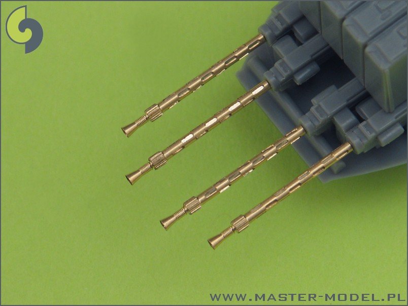 Master AM-48-026 British Mk 2 Browning .303 caliber (7,7mm) with flash hider (4pcs) 1/48 – Bild 5