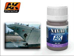 AK Interactive AK305 Streaking Grime For Light Gray Ships