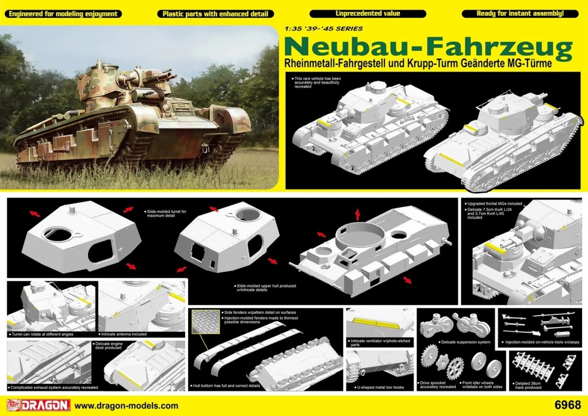 Dragon 6968 Neubau-Fahrzeug Nr.2 1/35 – imagen 2