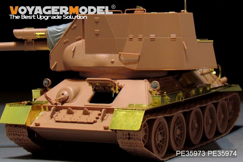 Voyager Model PE35973 Egyptain T-34/122 S.P.G Basic For RFM 5013 1/35 – immagine 22