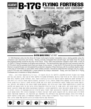 Academy 12414 B-17G Flying Fortress Special Nose Art Edition 1/72 – imagen 2