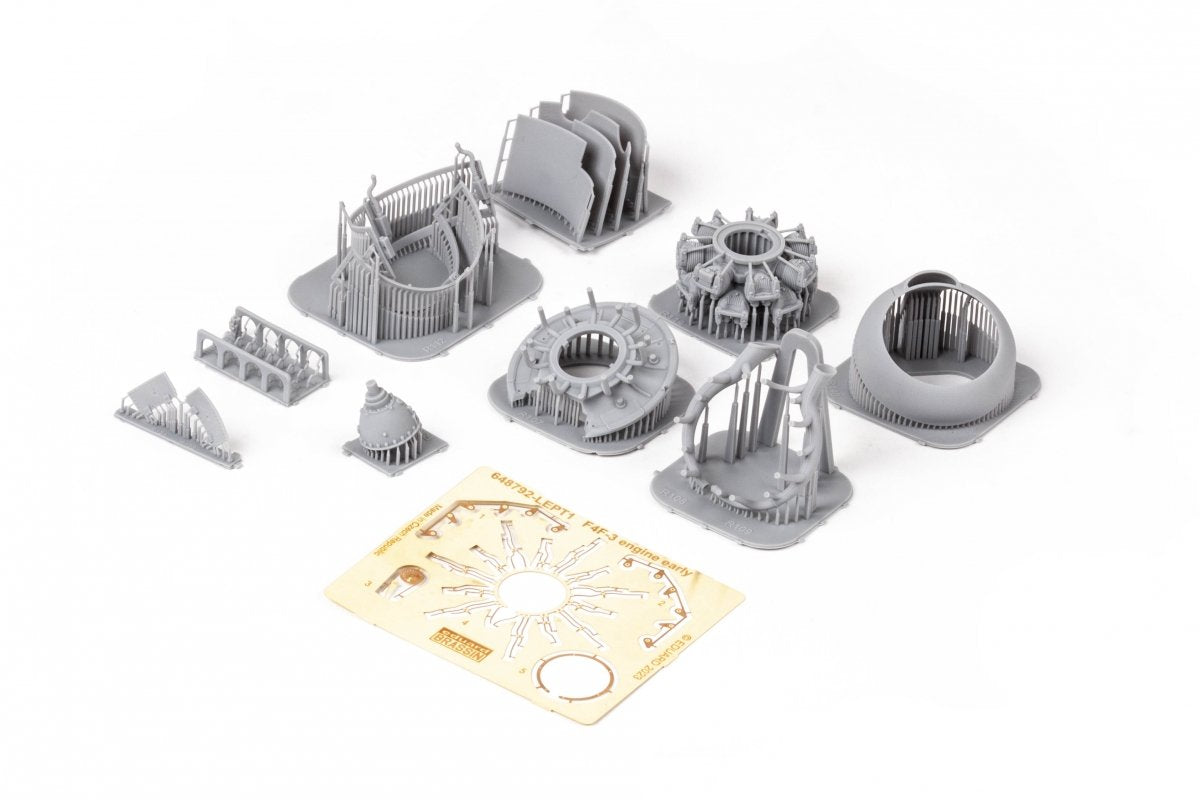 Eduard 648827 F4F-3A engine PRINT EDUARD 1/48 – Bild 3
