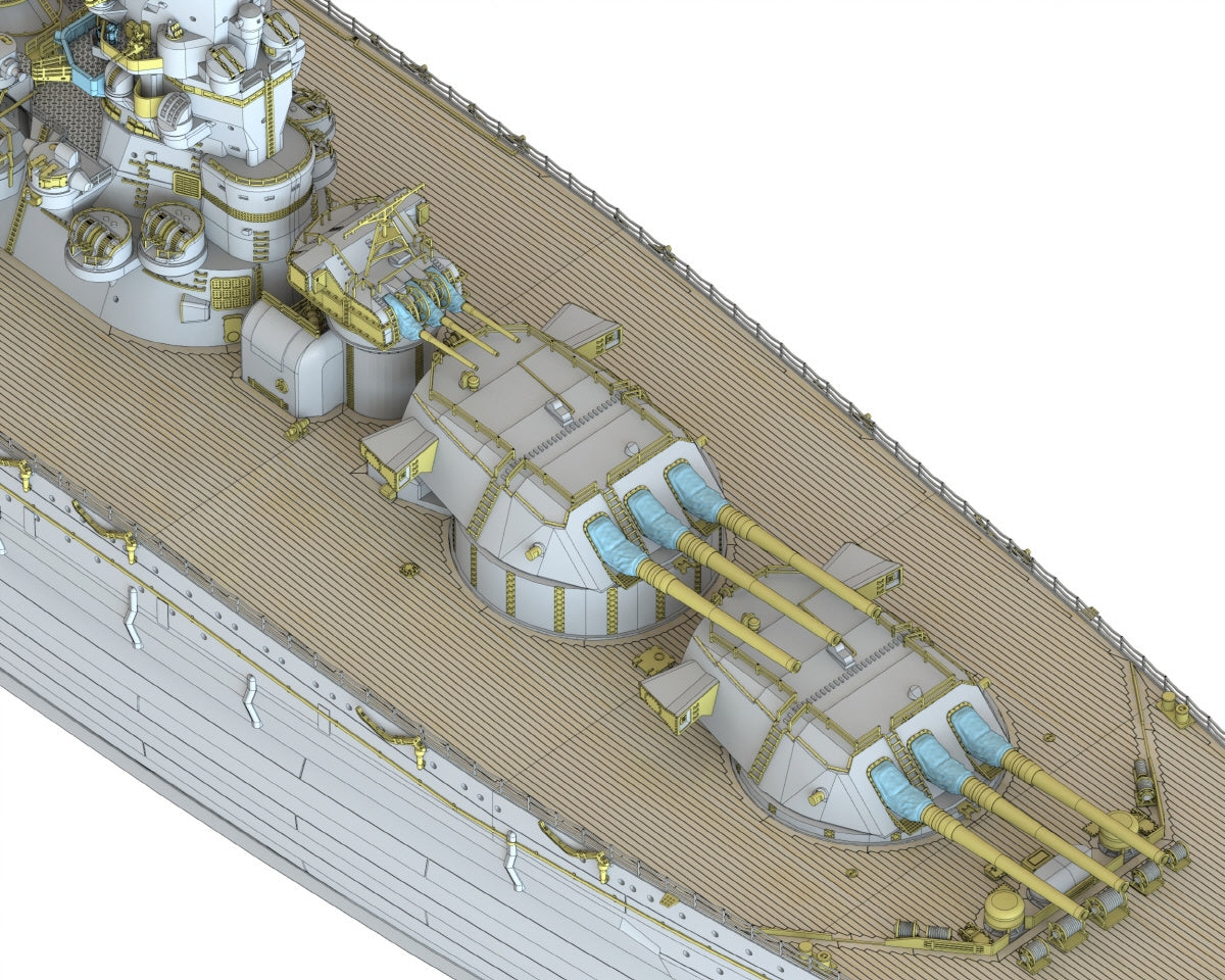 Pontos 70003R1 IJN Battleship Yamato 1941 1/700 – zdjęcie 12
