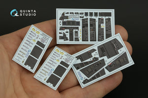 Quinta Studio QD48433 F-15I 3D-Printed coloured Interior on decal paper (Academy) 1/48 – immagine 4