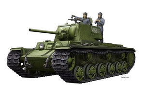 Trumpeter 09597 KV-1 1942 Simplified Turret Tank w/Tank Crew 1/35 – imagen 2