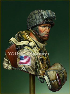 Young Miniatures YM1824 US Paratroopers 82nd Airborne Normandy 1944 1/10 – Bild 3