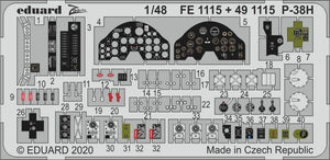 Eduard 491115 P-38H 1/48 TAMIYA