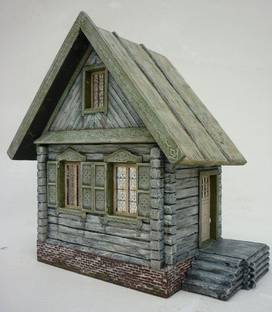 RT-Diorama 35220 Russian Farmhouse 1/35 – zdjęcie 5