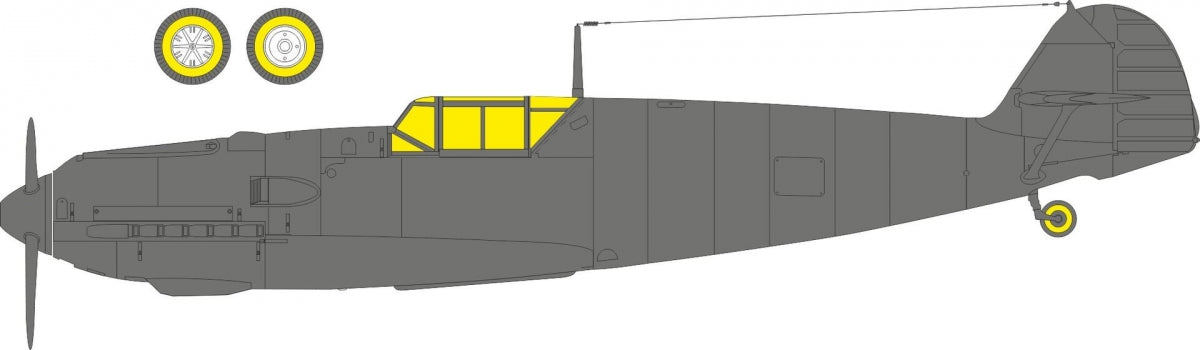 Eduard EX1092 Bf 109E-3 Hobby Boss 1/48